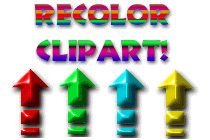 examples of recoloring clipart